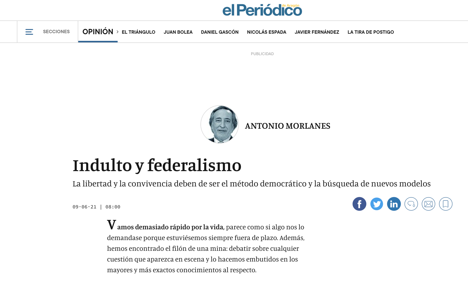 Indulto y federalismo
