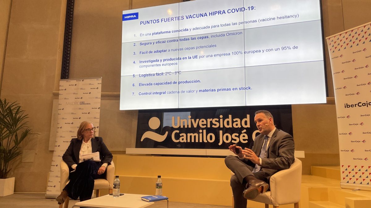 Carles Fàbrega, director de Salud Humana de HIPRA: "Era necesaria una vacuna con una tecnología diferente"