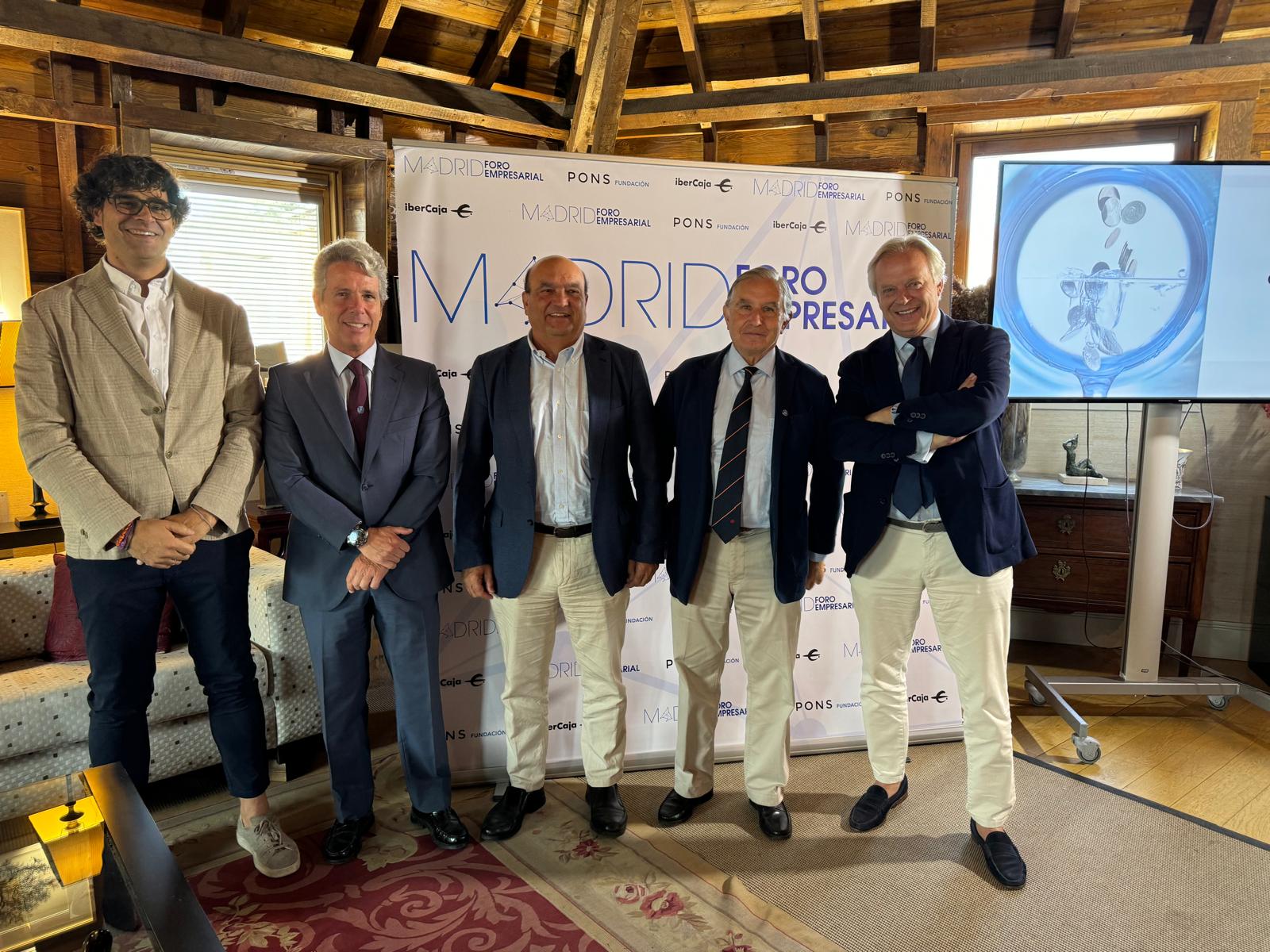 José Vela, Marcos Sánchez Foncueva, Víctor García Nebreda, Javier García-Noblejas e Hilario Alfaro